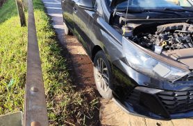 Mais um acidente registrado no mesmo ponto da PRc-467, em Cascavel