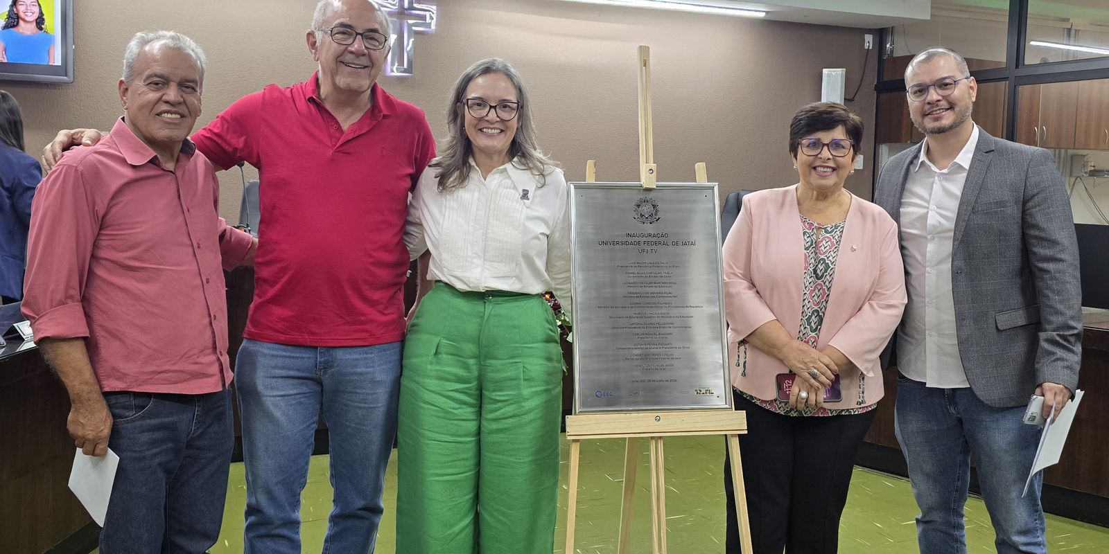 Imagem referente a EBC e UFJ inauguram novo canal de TV pública digital em Jataí
