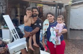 Depois do pesadelo, CGN volta à casa destruída pelo granizo: ‘Ressuscitei, mas perdemos tudo’
