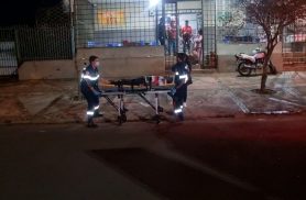 Homem de 41 anos é socorrido após ser encontrado caído em via pública no Bairro XIV de Novembro