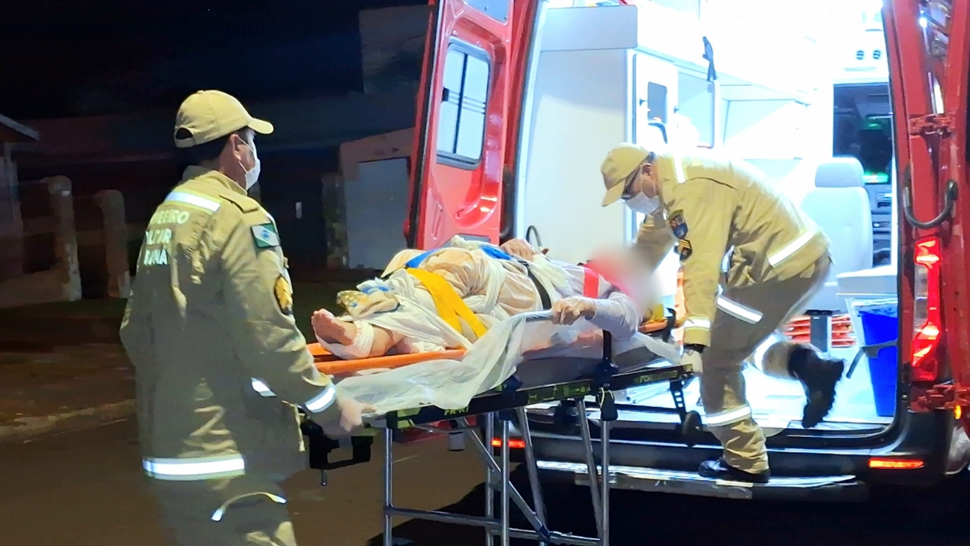 Idosa de 85 anos sofre queda dentro de casa e é encaminhada ao Hospital Universitário