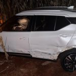 Colisão entre Nissan Kicks e VW Gol deixa um ferido na PR-239 Imagem relativa a Colisão entre Nissan Kicks e VW Gol deixa um ferido na PR-239