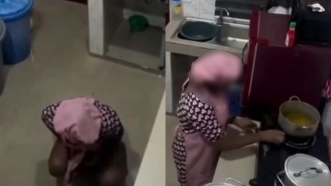 Mulher é flagrada urinando em panela para suposta “amarração” amorosa