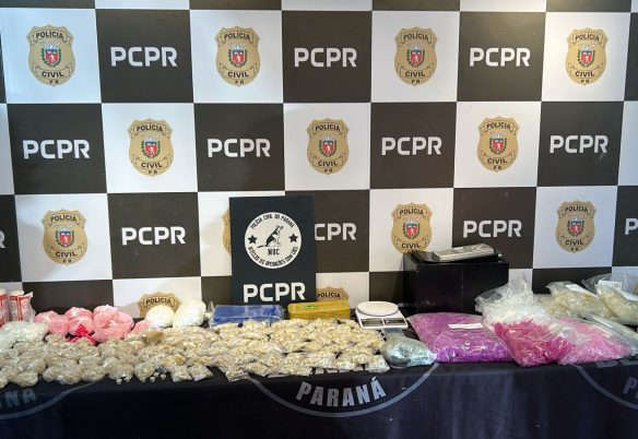 PCPR prende 4 suspeitos de integrar rede de tráfico no bairro Fazendinha, em Curitiba
