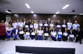 Câmara Jovem dá posse a estudantes do Ensino Médio para a 16ª Legislatura