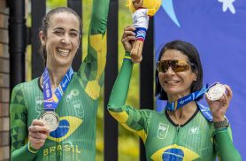 Estrela do atletismo é pódio nos Jogos Parasul-Americanos no ciclismo