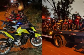 Operação do GOTran resulta em 81 autuações e sete motocicletas recolhidas em Cascavel