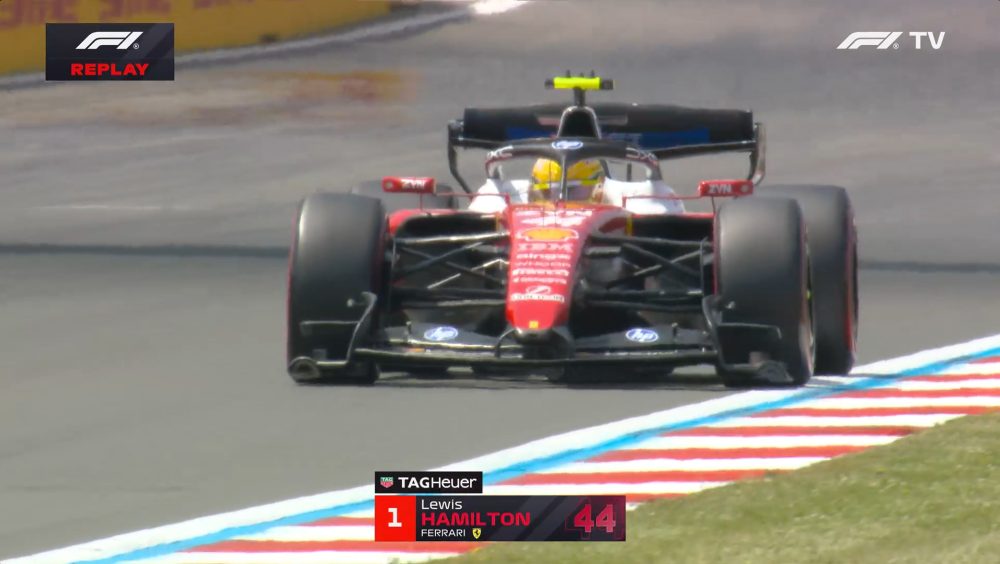 Hamilton lidera único treino livre em Silverstone antes da classificação Sprint do GP da Grã-Bretanha Imagem referente a Hamilton lidera único treino livre em Silverstone antes da classificação Sprint do GP da Grã-Bretanha
