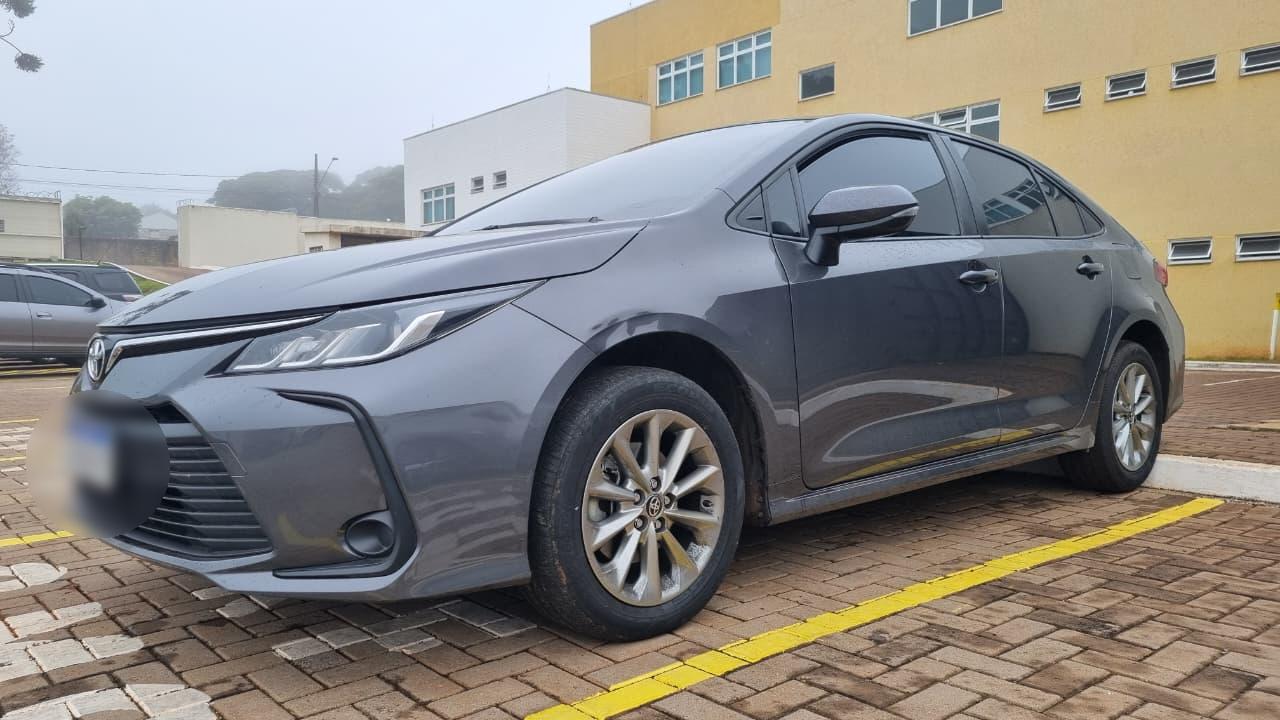 Corolla com alerta de furto é recuperado pela PRF