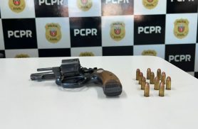 PCPR apreende arma e munições em investigação contra crimes sexuais em Ponta Grossa
