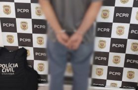 Homem é preso em flagrante após agredir companheira com socos no rosto Homem é preso em flagrante após agredir companheira com socos no rosto