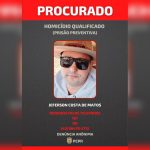 Imagem relativa a PCPR divulga foto de foragido por homicídio qualificado em Arapoti