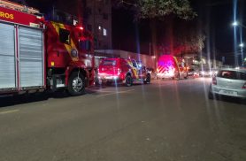 Grande aparato é mobilizado para atender idosa no Centro
