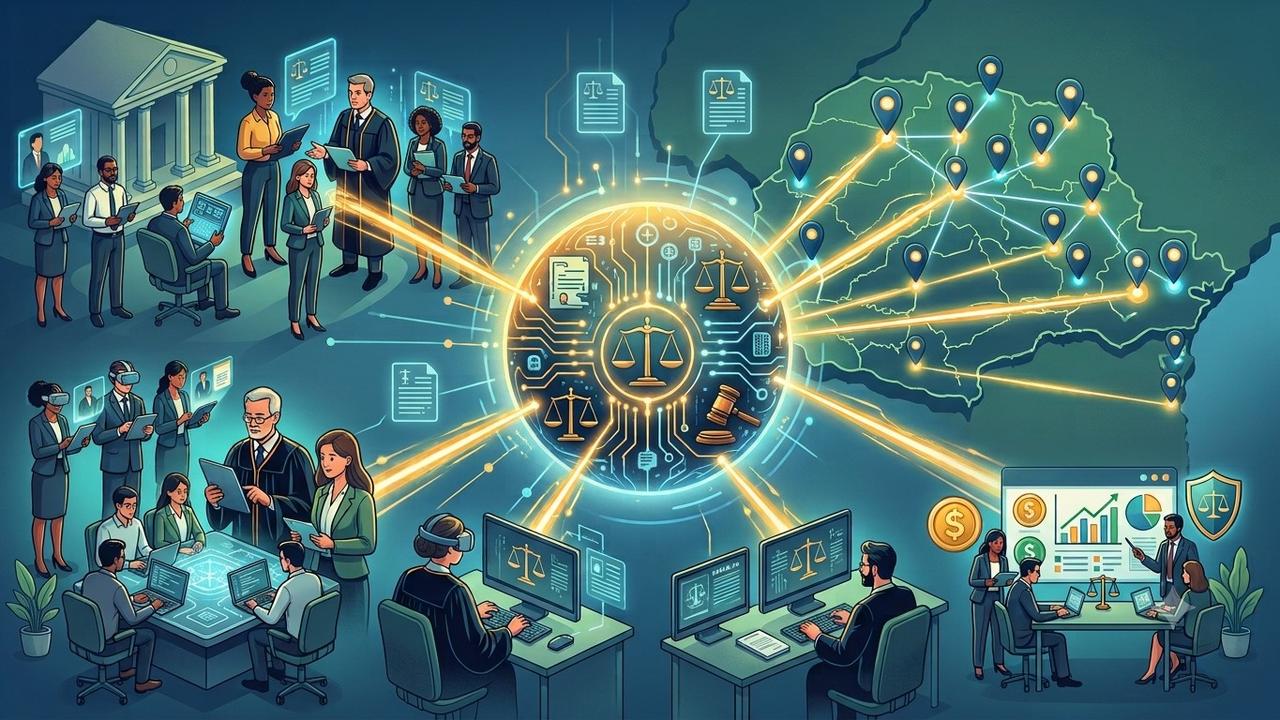 Imagem referente a Projeto amplia uso de inteligência artificial na Justiça Federal do Paraná