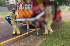 Mulher sofre queda de telhado de residência no Bairro Brasília e fica ferida