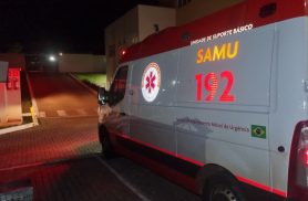 Samu atende vítima de violência doméstica na Delegacia