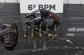 Briga no 14 de Novembro termina com apreensão de arma de fogo e homem detido