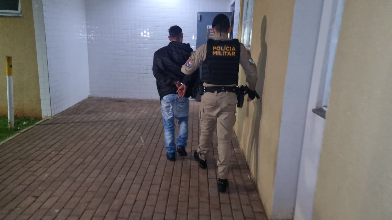 Homem ameaça a ex e acaba preso pela PM no Universitário