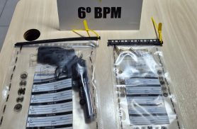 Homem é preso por porte ilegal de arma após denúncia em Quedas do Iguaçu