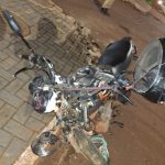 Imagem relativa a Motociclista de 16 anos é socorrido após colisão na PR-495, em Missal