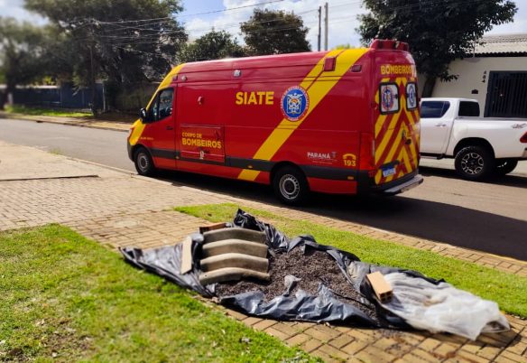 Homem sofre fratura exposta após acidente com serra mármore