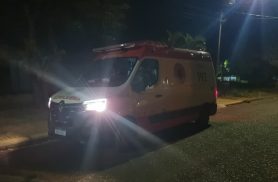 Adolescente de 13 anos fica ferido após queda de bicicleta no bairro Santa Cruz
