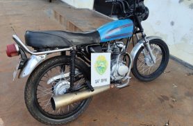 PM apreende motocicleta adulterada e prende homem em Medianeira PM apreende motocicleta adulterada e prende homem em Medianeira