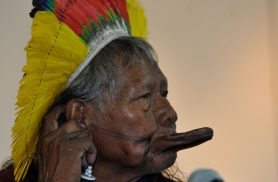 Cacique Raoni apresenta boa evolução clínica e vai para enfermaria