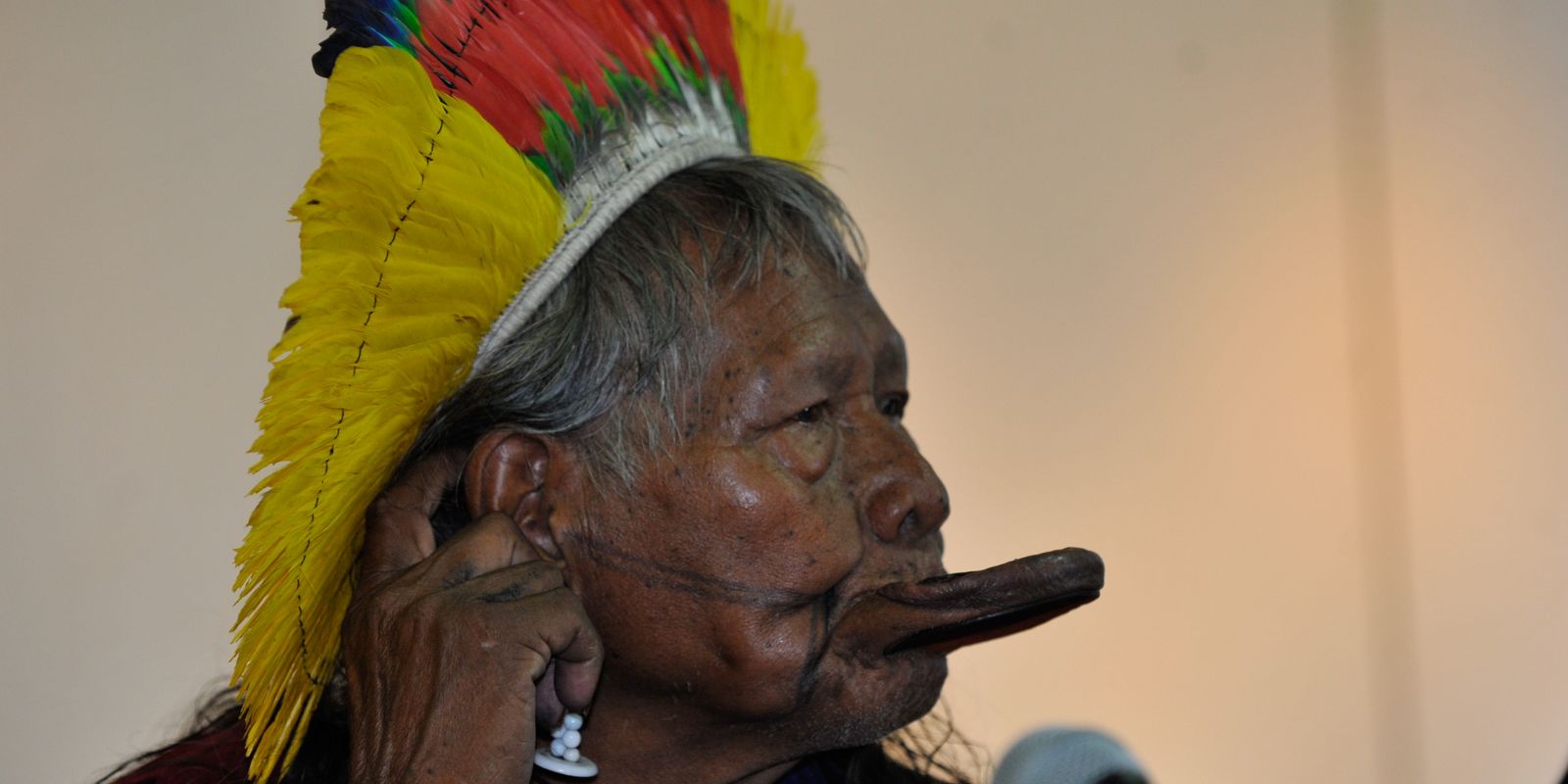 Imagem referente a Cacique Raoni apresenta boa evolução clínica e vai para enfermaria