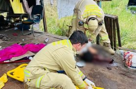 Polícia investiga agressão após mulher ser encontrada gravemente ferida em construção abandonada