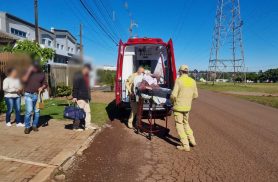Idosa sofre queda e bate a cabeça no Parque Verde