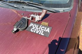 Policia Civil de Matelândia prende homem em flagrante por porte ilegal de arma de fogo