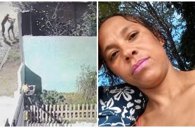 Vídeo mostra mulher sendo assassinada a facadas pelo companheiro no meio da rua