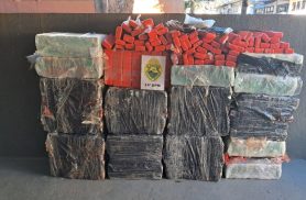PM apreende mais de 658 quilos de drogas e prende homem procurado em Foz do Iguaçu