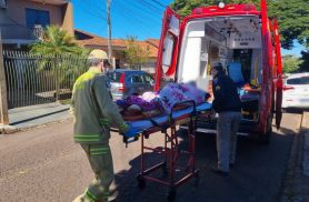 Idosa é socorrida em residência no Bairro Parque Verde