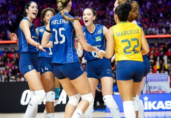 Liga das Nações: Brasil bate anfitrião Japão em abertura de 3ª semana