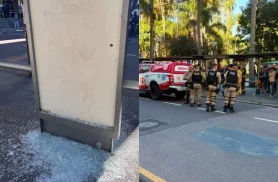 Tiroteio na Praça Carlos Gomes: mulher escapa por pouco de ser baleada
