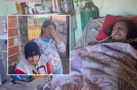 Família sem renda precisa de socorro para cuidar de mulher acamada após AVC