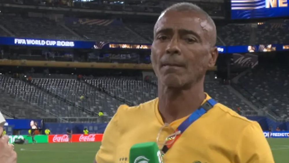 Justiça determina penhora de pagamentos da CazéTV a Romário por dívida de R$ 32,4 milhões Imagem referente a Justiça determina penhora de pagamentos da CazéTV a Romário por dívida de R$ 32,4 milhões