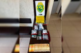 Ostentação de drogas nas redes sociais termina com prisão e grande apreensão em Pato Branco