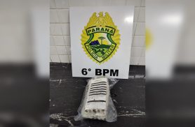 Passageiro é preso com mais de 2 quilos de haxixe na BR-277, em Cascavel Passageiro é preso com mais de 2 quilos de haxixe na BR-277, em Cascavel