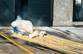 "Névoa química": vazamento de cloro mobiliza Bombeiros em empresa no Cataratas