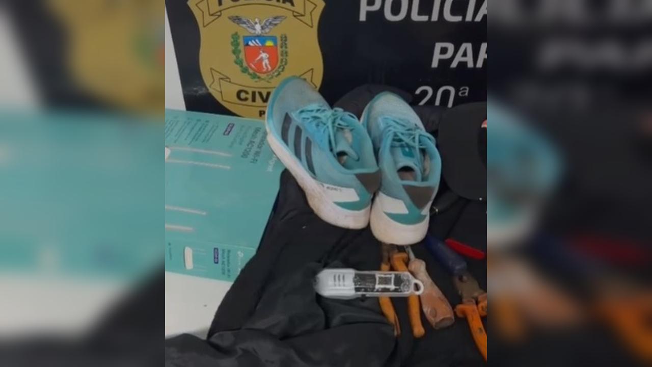 Homem é preso em flagrante suspeito de vários furtos em residências de Toledo