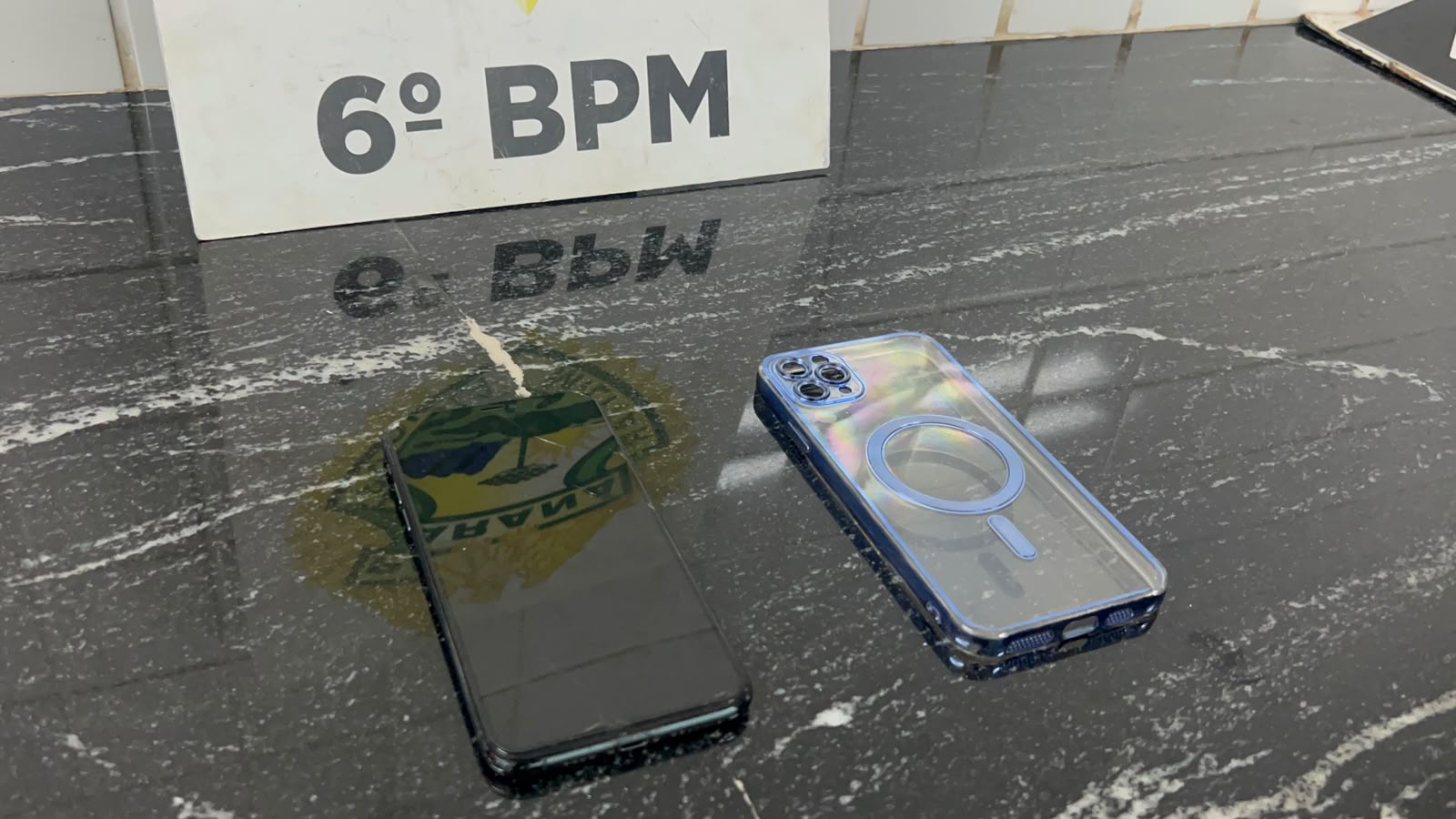 iPhone encontrado na Vila Tolentino é entregue à delegacia; dono ainda não foi localizado