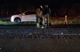 Motociclista morre em grave acidente na BR-277 em Cascavel