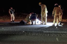 Motociclista morre em grave acidente na BR-277 em Cascavel Motociclista morre em grave acidente na BR-277 em Cascavel