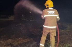 Incêndio ambiental mobiliza Corpo de Bombeiros no Bairro Brasmadeira Incêndio ambiental mobiliza Corpo de Bombeiros no Bairro Brasmadeira