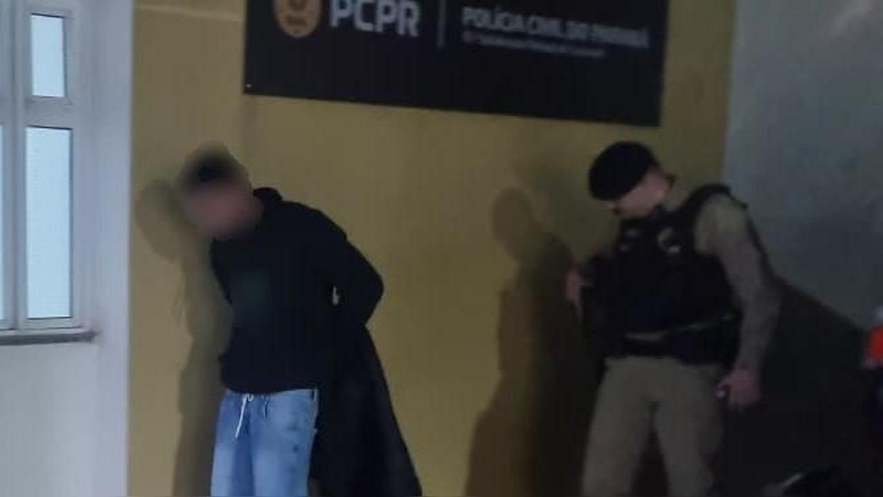 Jovem furta carro por não conseguir corrida por aplicativo e acaba preso em Cascavel