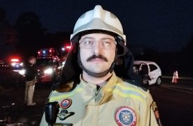 "Teve uma deformidade grande. A coluna do carro avançou sobre o motorista", afirma tenente "Teve uma deformidade grande. A coluna do carro avançou sobre o motorista", afirma tenente