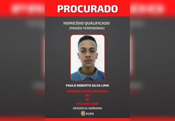Polícia Civil divulga foto de suspeito de homicídio em Sarandi e pede ajuda para localizá-lo